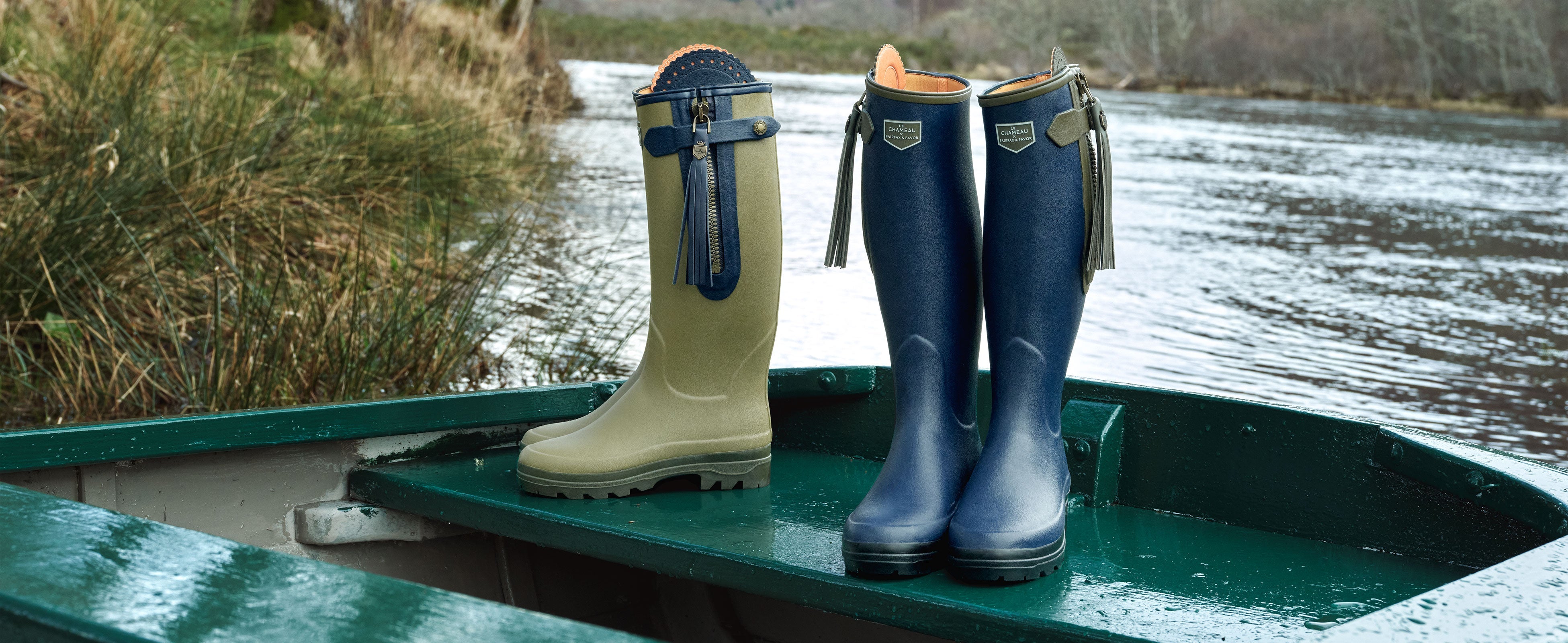 希少★LE CHAMEAU★FILSON★コラボ★レインブーツ The Le Chameau x Fairfax & Favor Collection | Fairfax & Favor