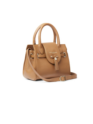 The Mini Windsor Handbag - Full Tan Leather