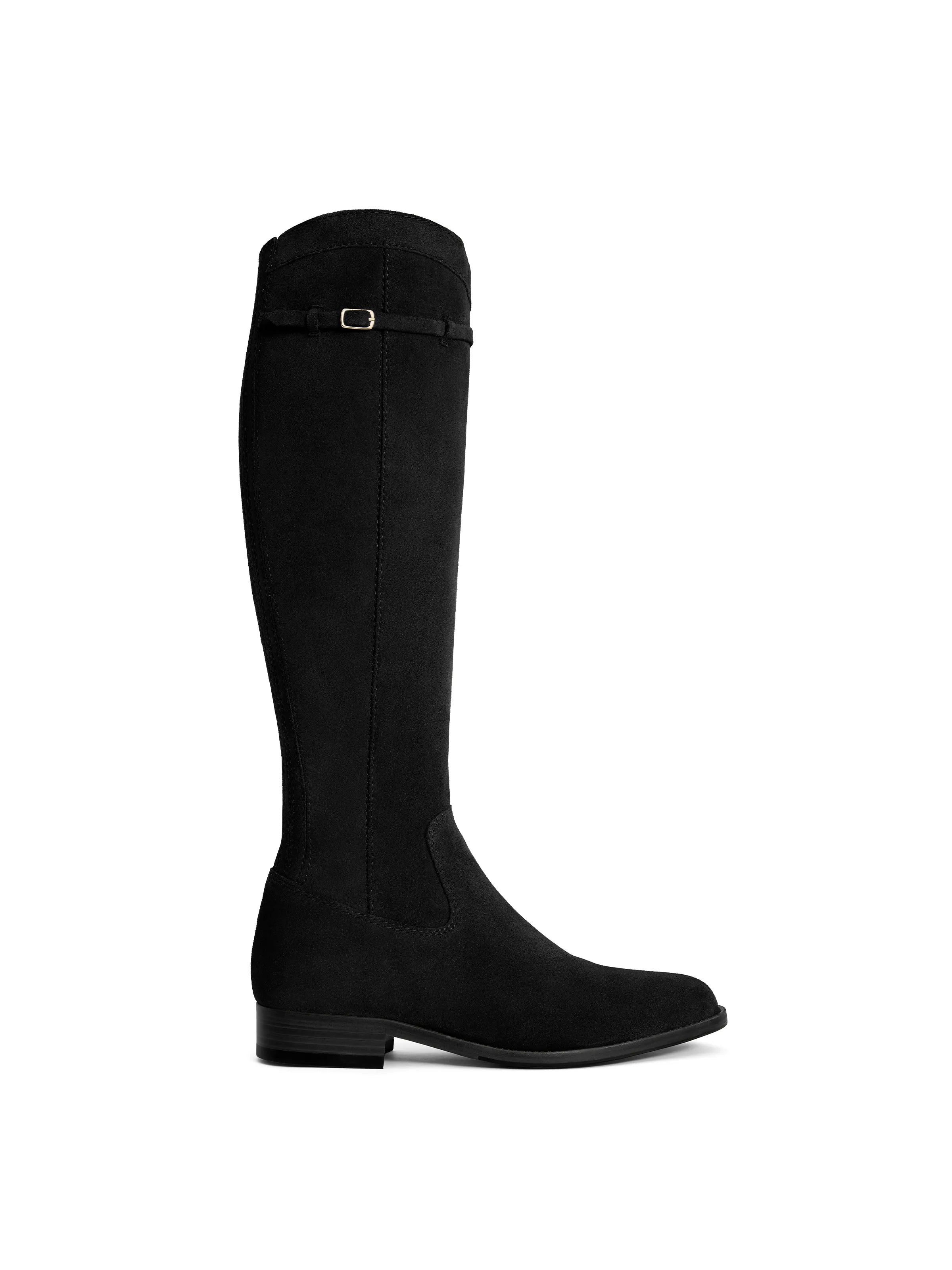 RT-88865 ISABEL BAILLEN ムーラン・ルージュ Kimberley - Women's Boots - Black Suede | Fairfax & Favor