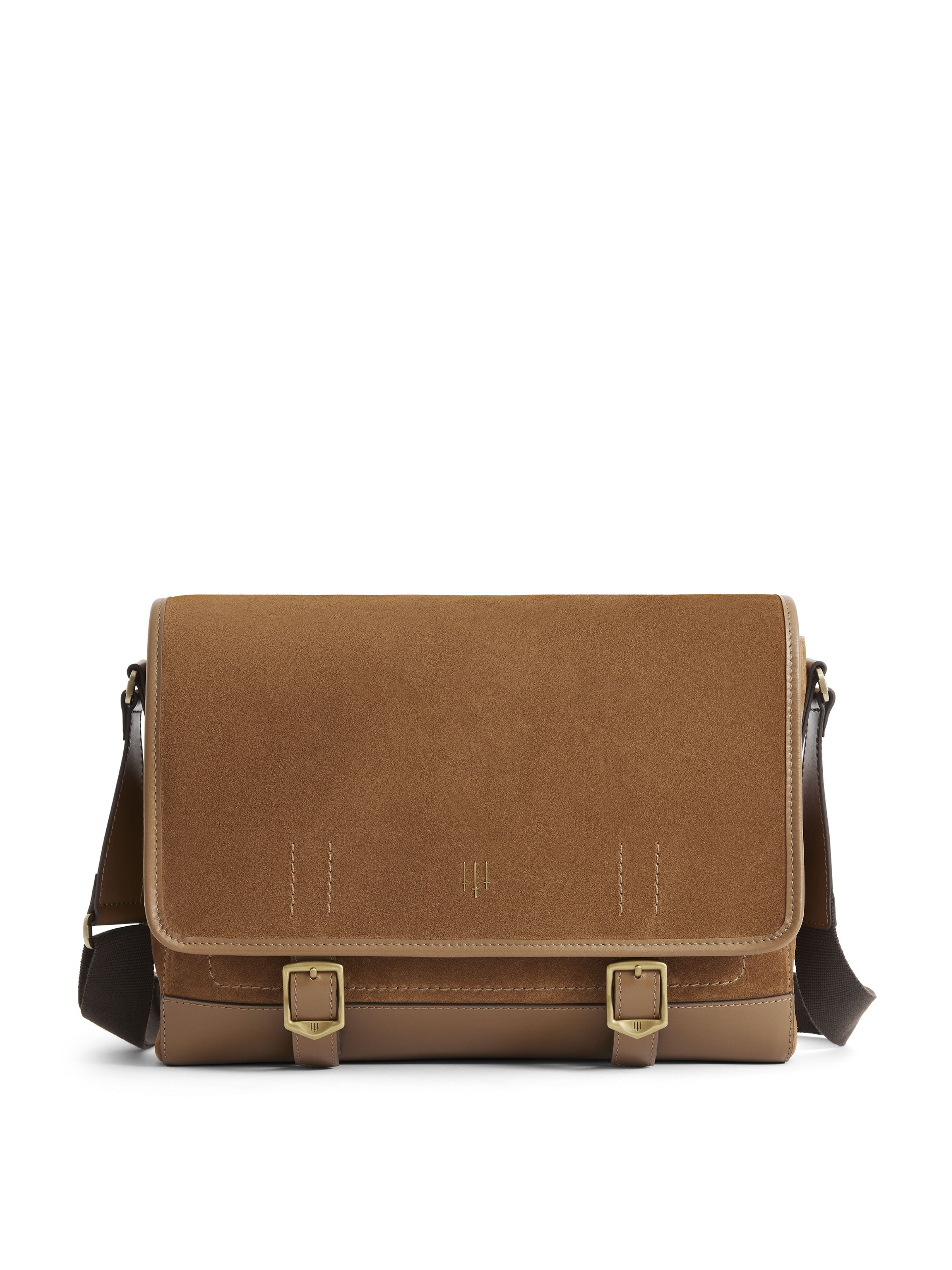 Hampstead Messenger - Men's Bag - Tan | Fairfax & Favor