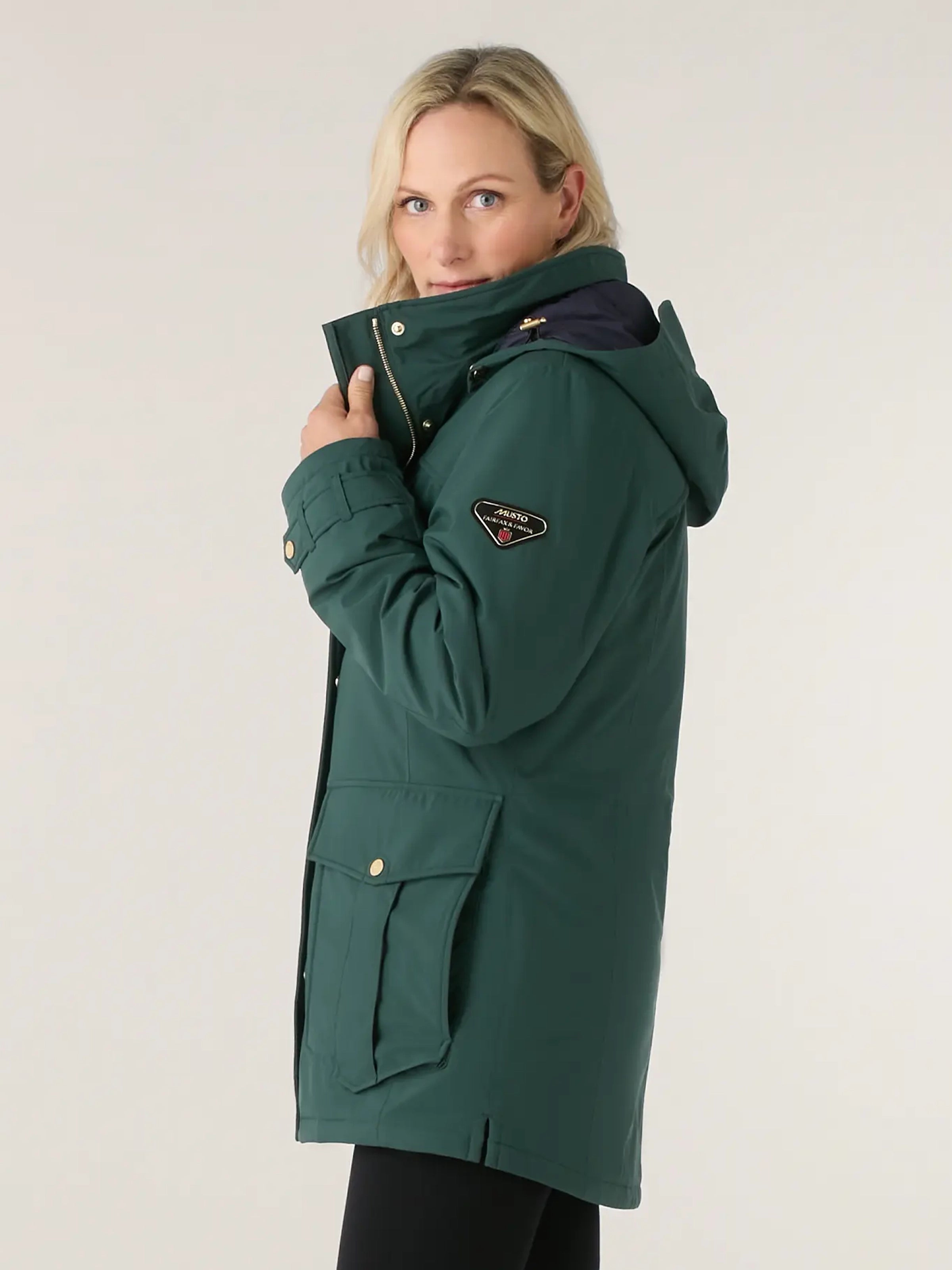 Musto Odyssey - Waterproof Jacket - Darkest Spruce | Fairfax