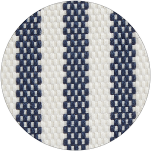 Heacham - Navy Stripe material swatch