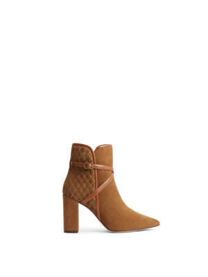 The Chiswick - Women's Ankle Boot - Tan Suede