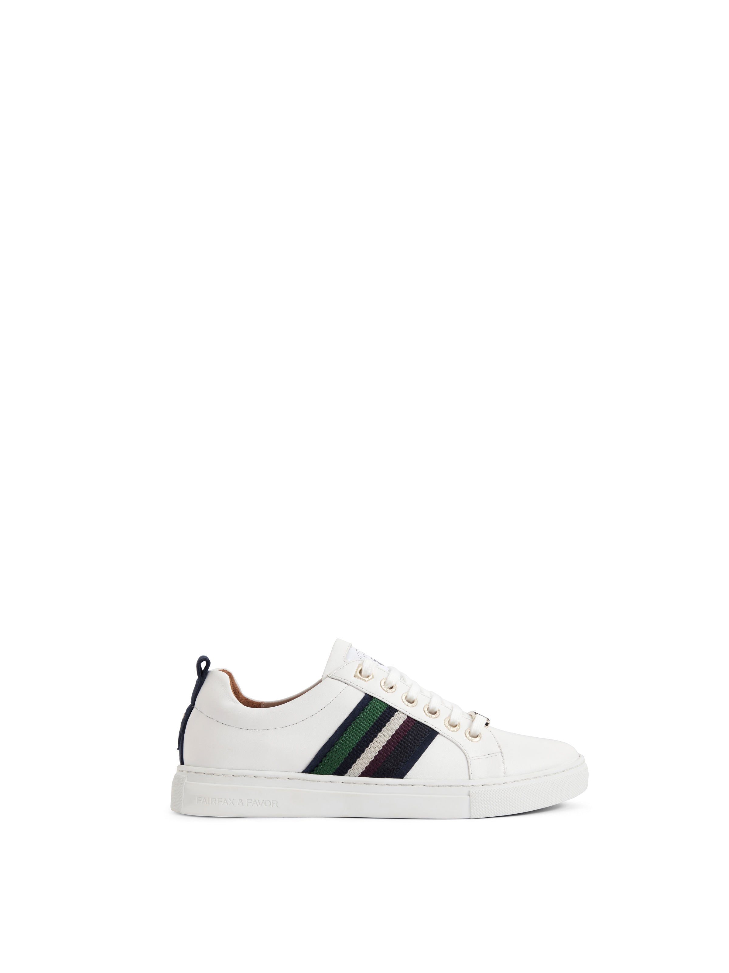 Boston - Women's Sneaker - Striped Webbing