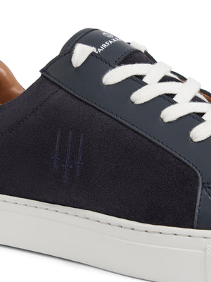 The Holbourne - Men's Trainer - Navy Suede