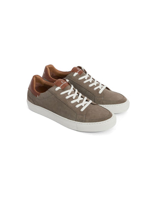 The Holbourne - Men's Trainer - Grey Suede