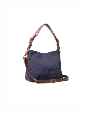 The Mini Tetbury Tote - Ink Suede