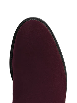 The Flat Upton - Plum Suede