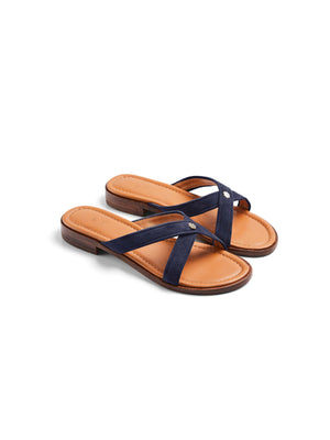 The Holkham - Women's Sandal - Navy Suede