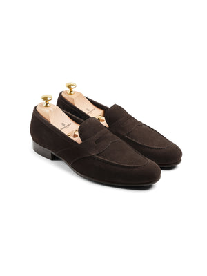 The Balmoral - Men's Loafer - Chocolate Suede