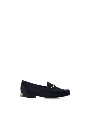 The Apsley - Women's Loafer - Navy Suede