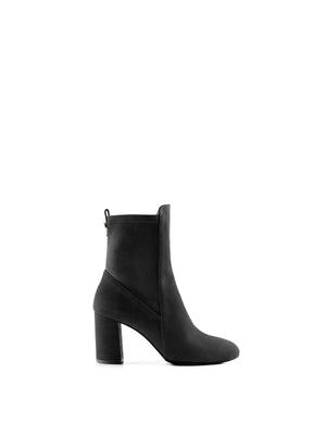 The Belgravia - Women's Ankle Boot - Black Suede
