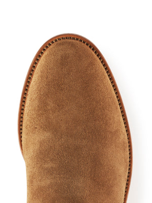 The Heeled Regina (Tan) Sporting Fit - Suede Boot