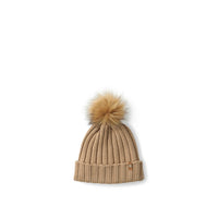 Signature Bobble Hat - Camel