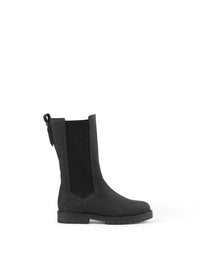 Boudica Mid Calf - Black Nubuck