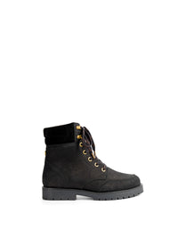 Galway - Black Nubuck - Ankle Boots