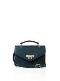 Loxley Mini Cross Body Bag - Teal Suede