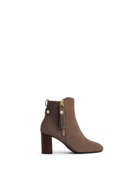 Oakham Ankle - Deep Taupe Suede