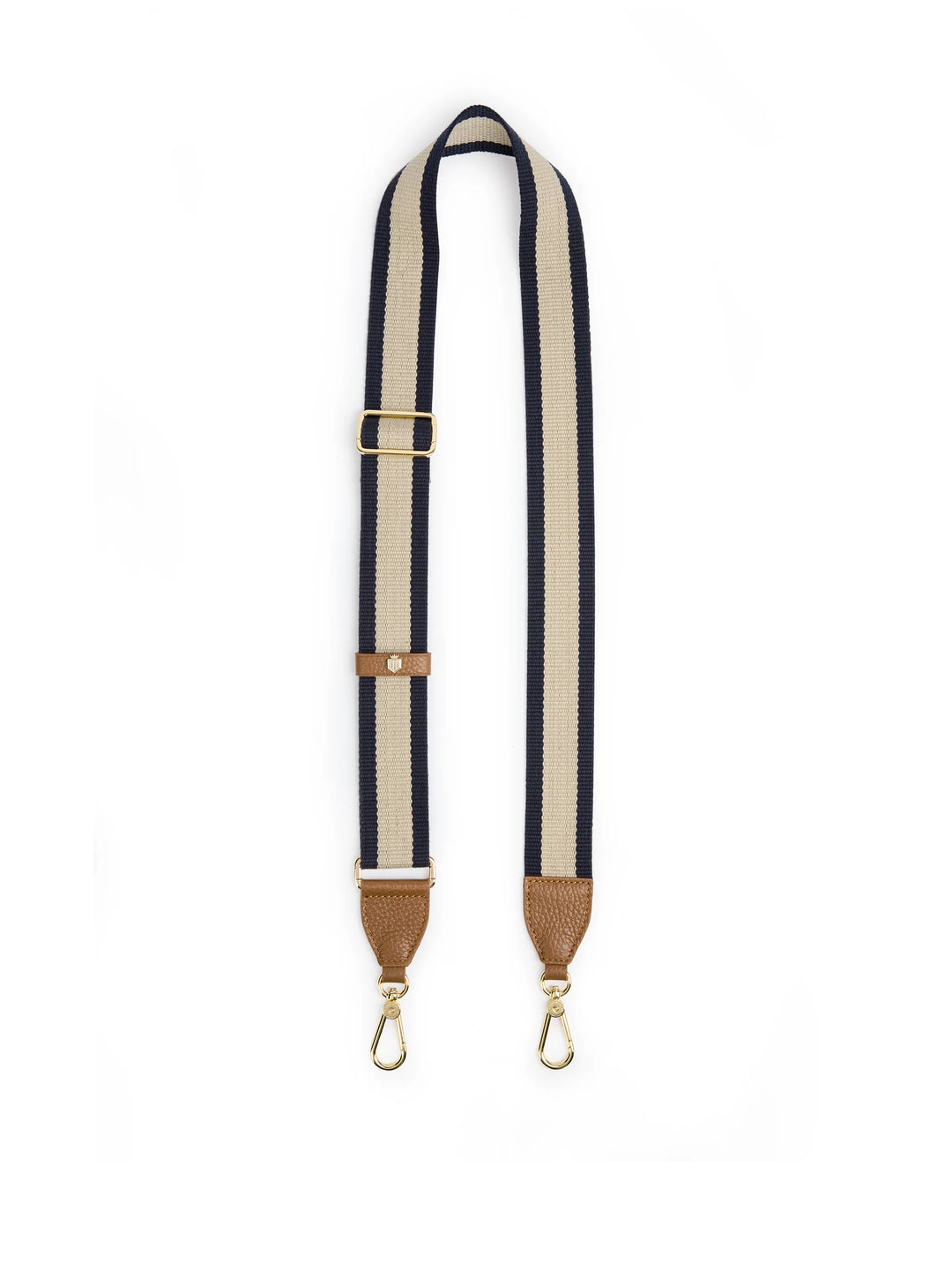 Signature Webbing Strap - Navy/Cream - Other
