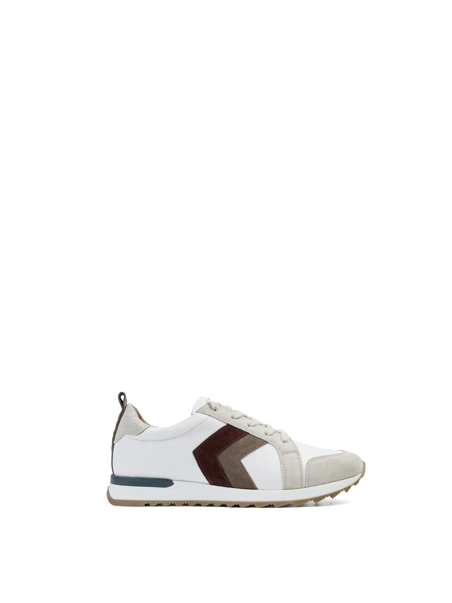 The Xandra - Xandra - White - Port & Deep Taupe