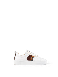 Alexandra Platform - White - Leopard & Port