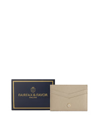 Signature Card Holder - Stone Leather