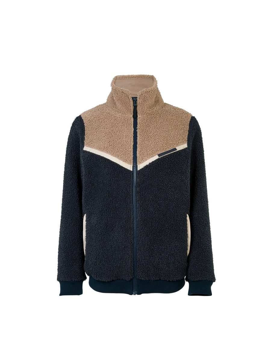The Ava - Ava Fleece Jacket - Tricolour