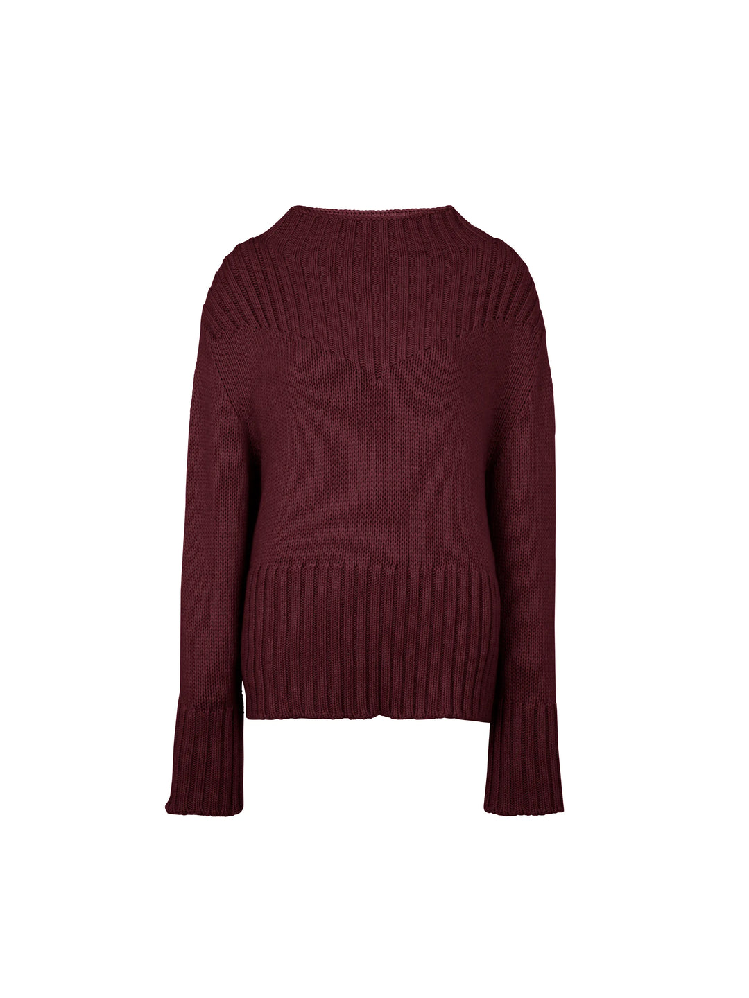 Hattie Jumper - Port - Knitwear
