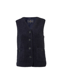 Indi Fleece Gilet - Navy