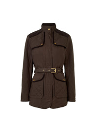 Isla Wax Jacket - Walnut - Jackets