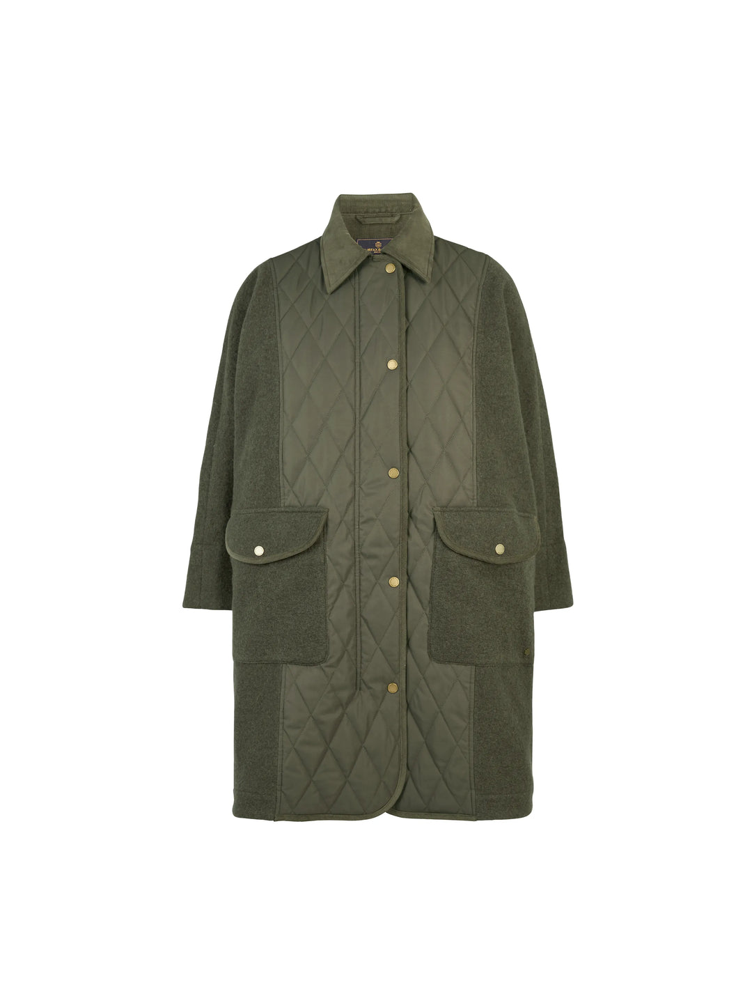 Lorna Quilted Cape - Khaki - Capes