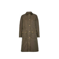Nina Wax Coat - Clay - Coats