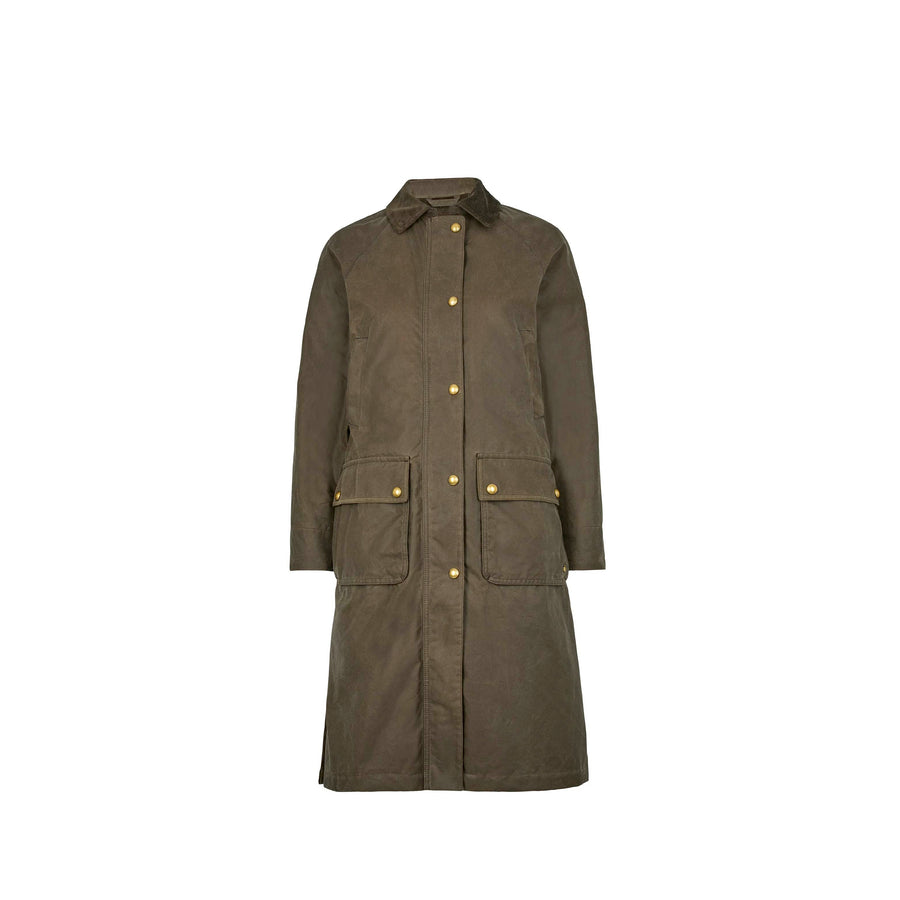Nina - Nina Wax Coat - Clay