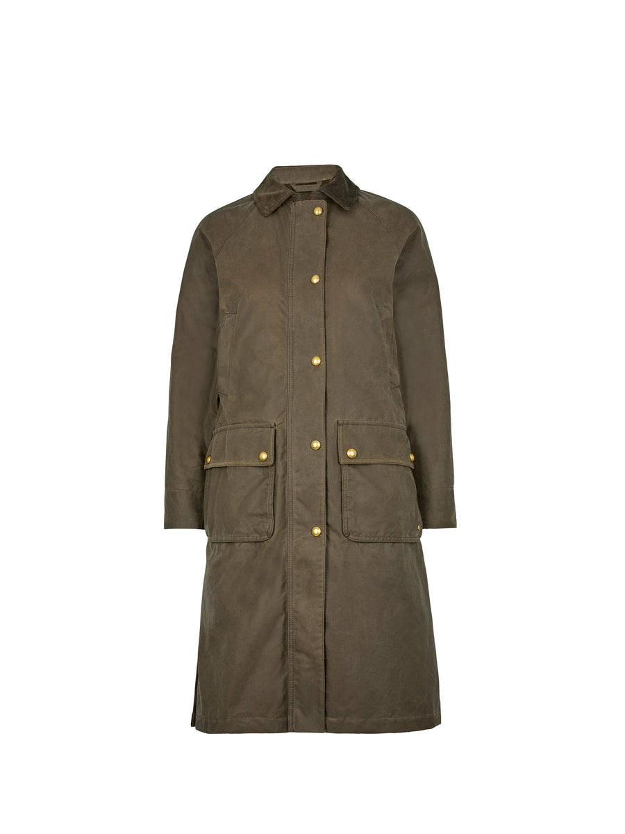 Nina - Nina Wax Coat - Clay