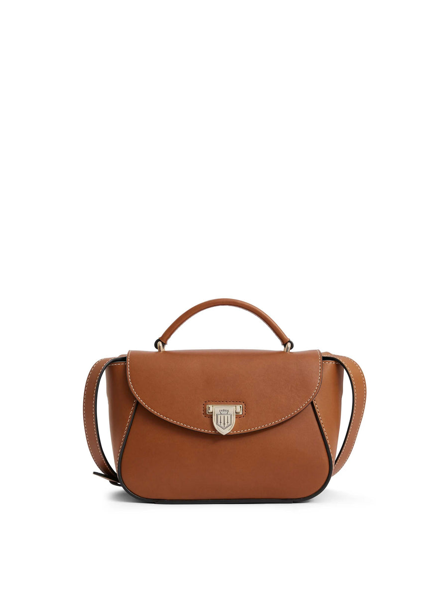 Blenheim - Women's Mini Handbag - Tan Leather