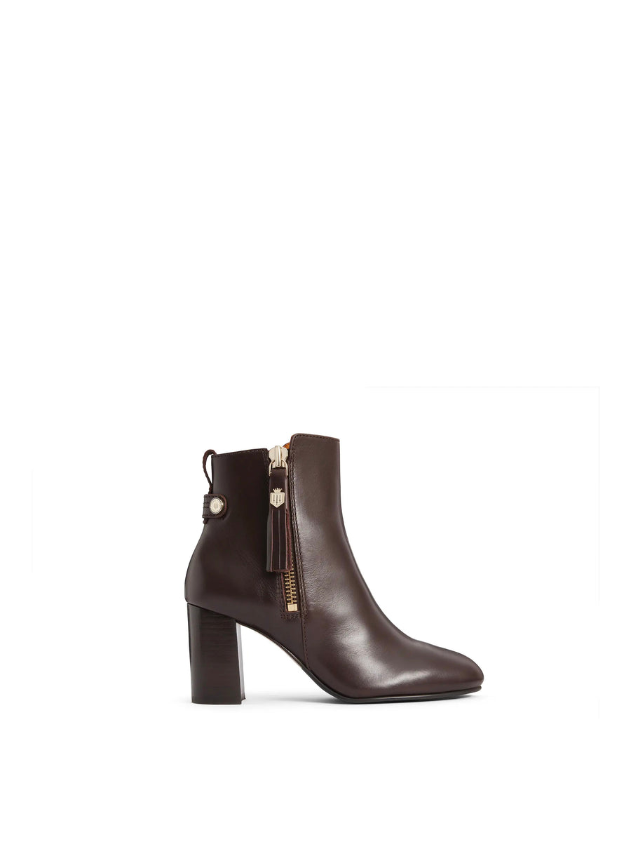 Oakham - Women's Ankle Boots - Mahogany Leather