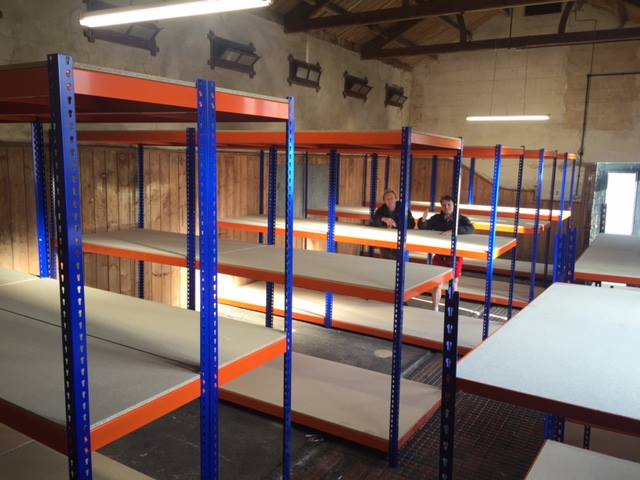 April 2015: The Warehouse starts to take shape