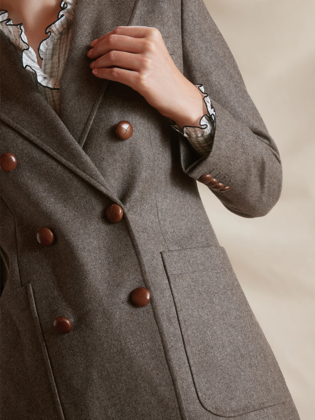 Clara - Light Chocolate - Blazers