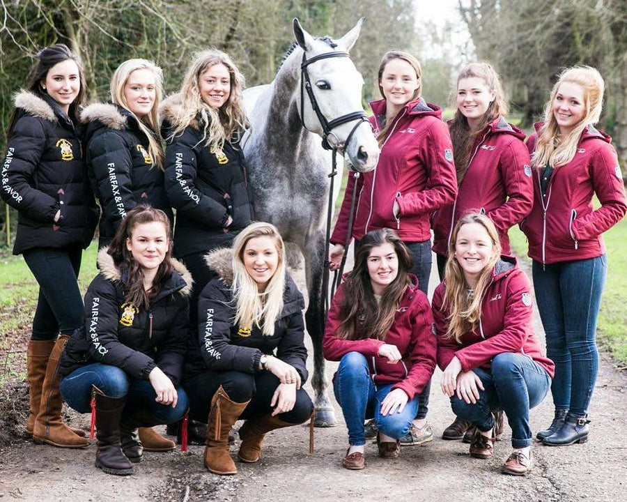 February 2016: Sponsoring the RAU Equestrian Team