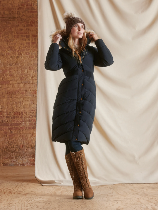 Anglesey - Women's Knee High Boot - Cognac | Fairfax & Favor