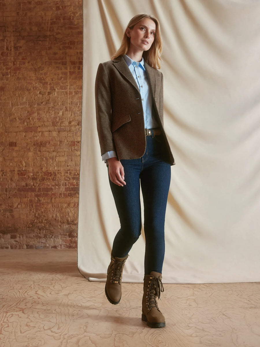 Shearling Lined Anglesey - Fog Nubuck - Ankle Boots