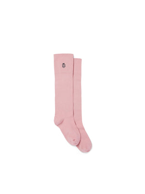 The Signature Knee High Socks - Women's Knee High Socks - Pink Cotton