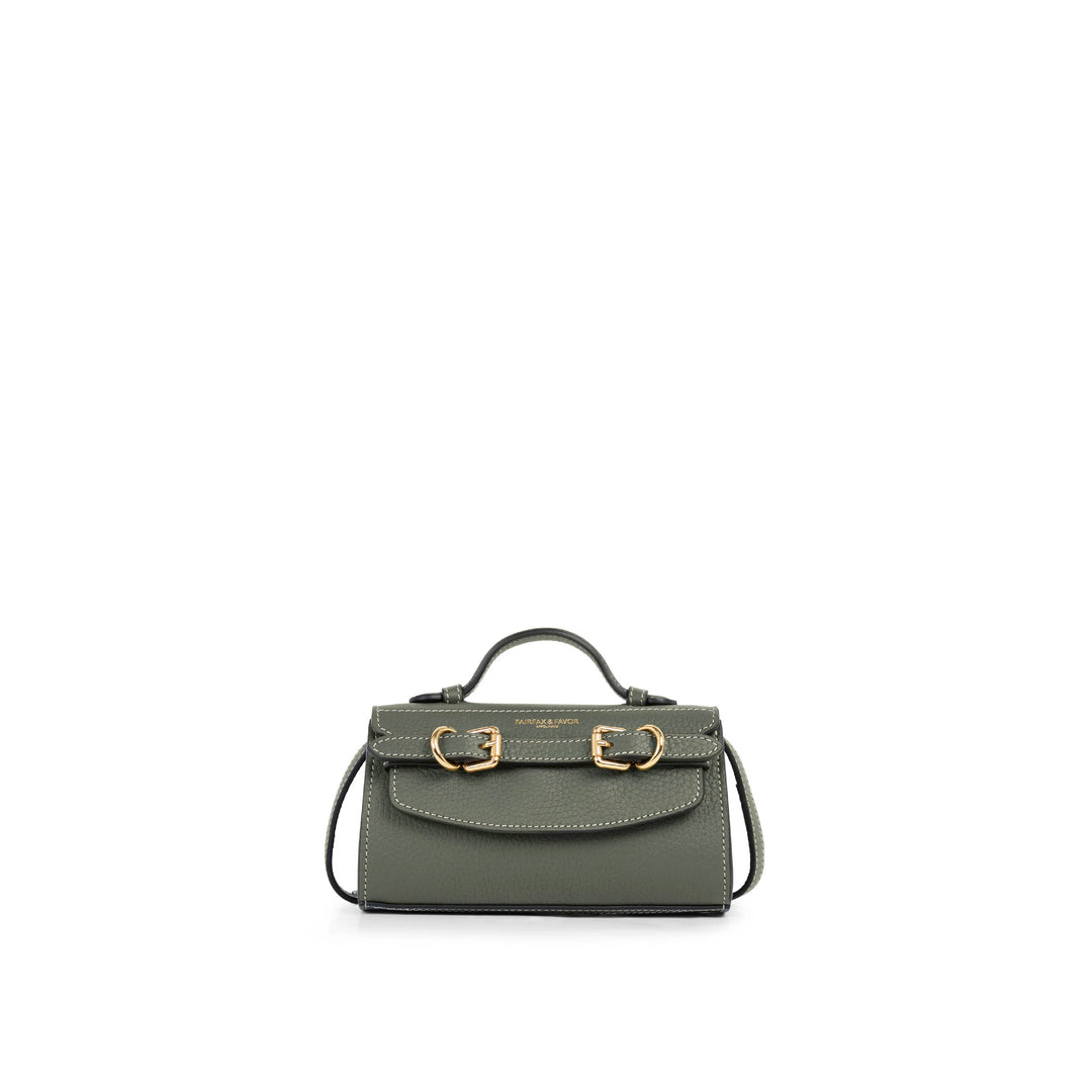 Town & Country - Mini Clutch Bag - Evergreen Leather - Bags