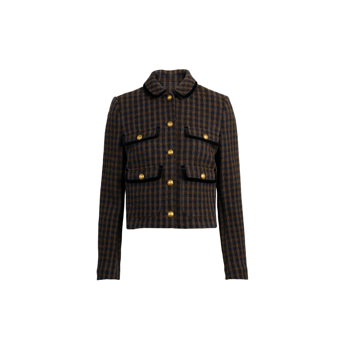 Eden Jacket - Copper Check