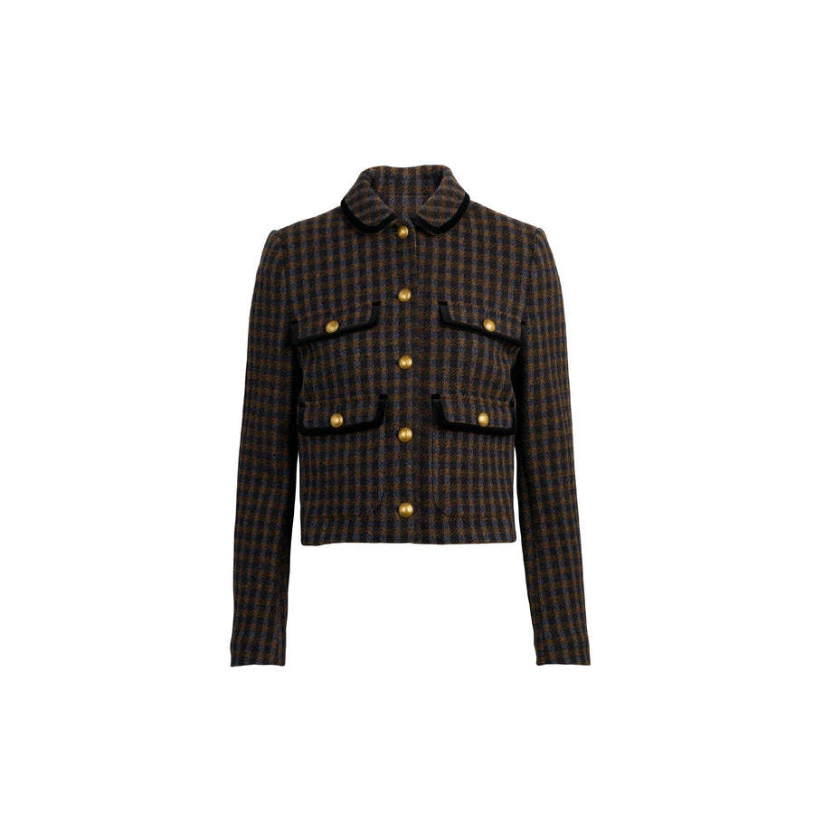 Eden - Eden Jacket - Copper Check