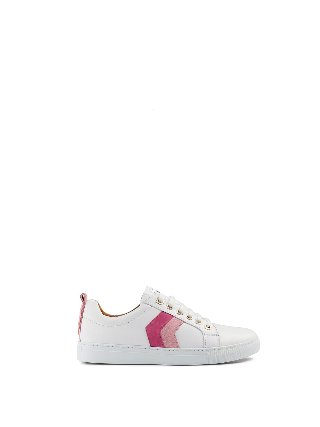 Alexandra - White - Breast Cancer Now Pink - Trainers