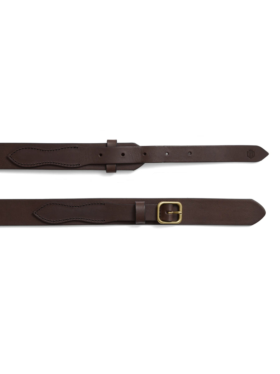 The Oulton - Oulton Waist Belt - Mahogany Leather