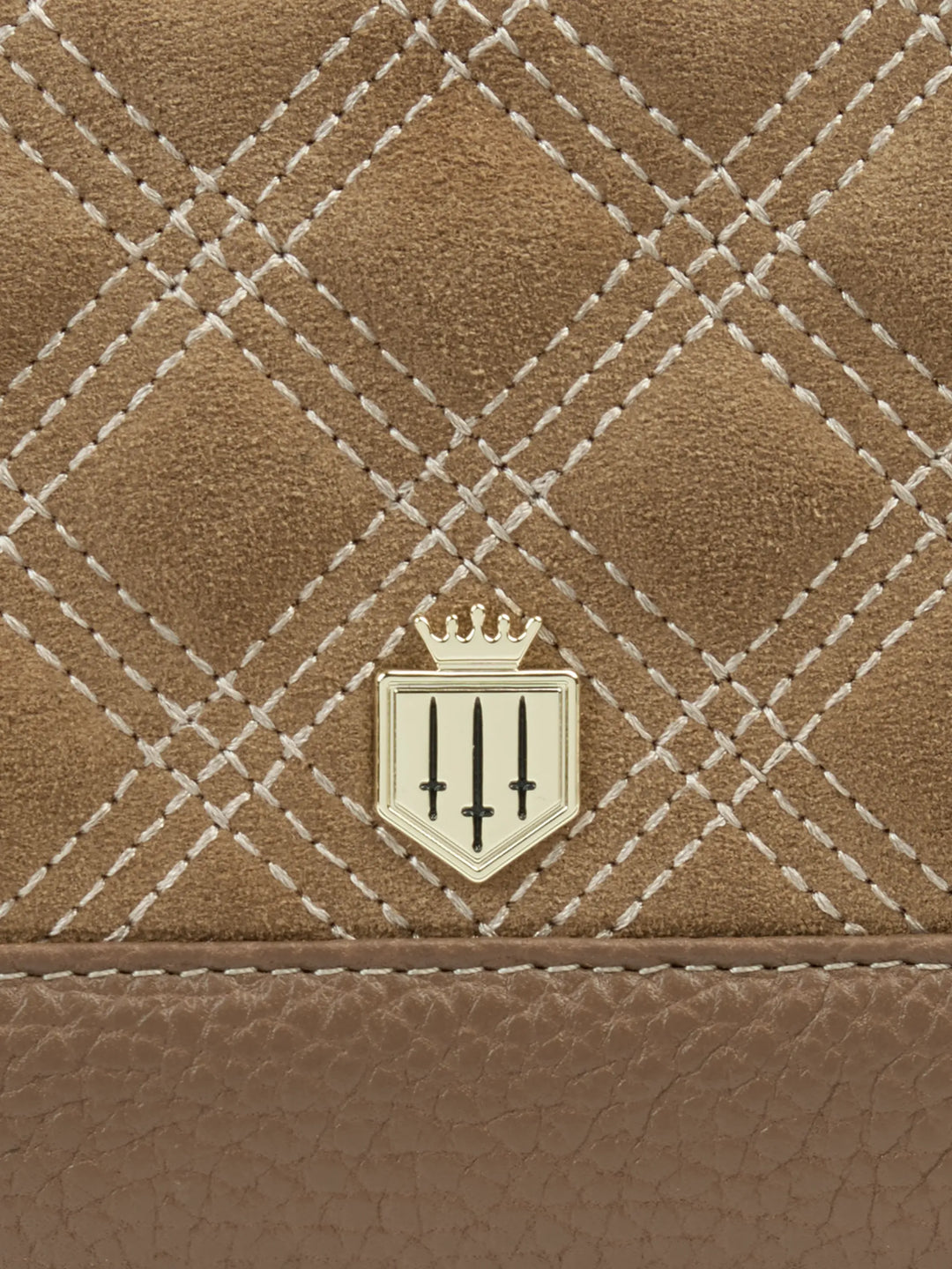 Mini Salisbury Purse - Quilted Tan - SLGs