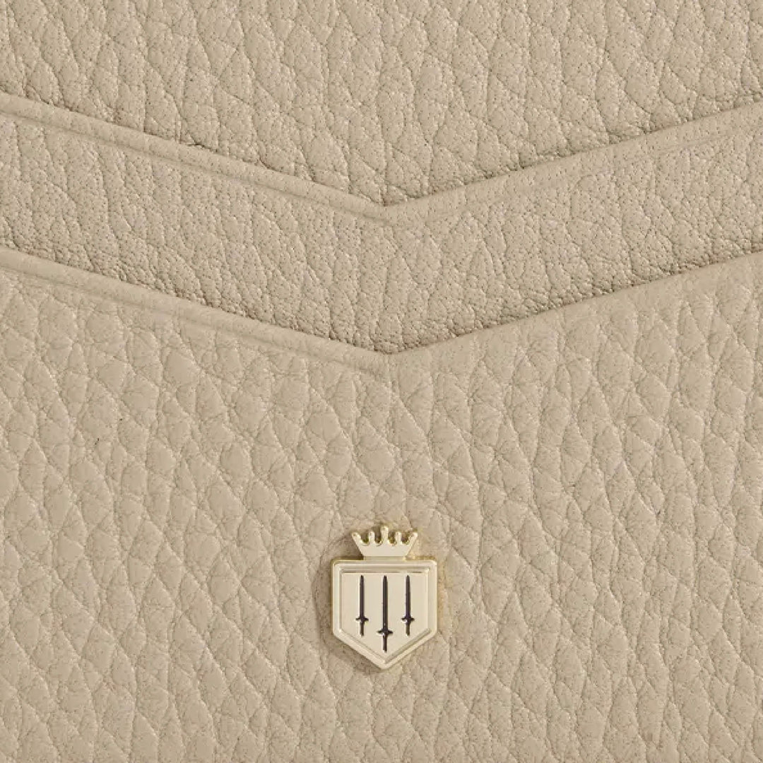 Signature Card Holder - Stone Leather - SLGs