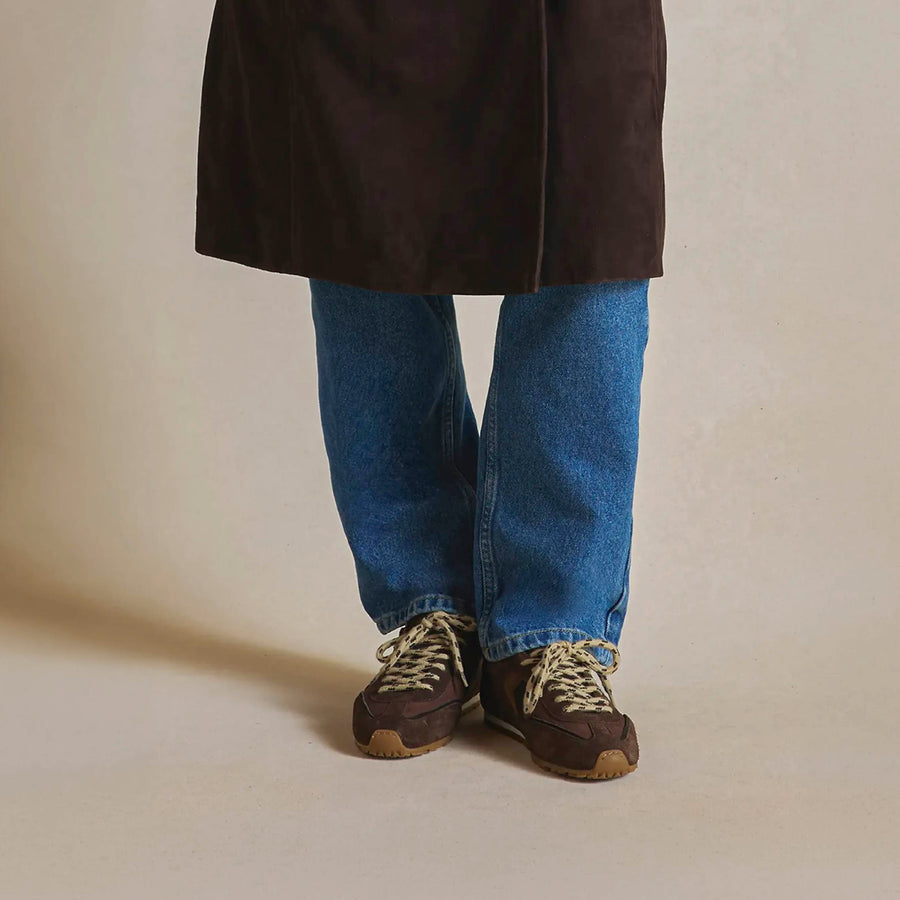 Chawston - Chawston Trainer - Chocolate Suede